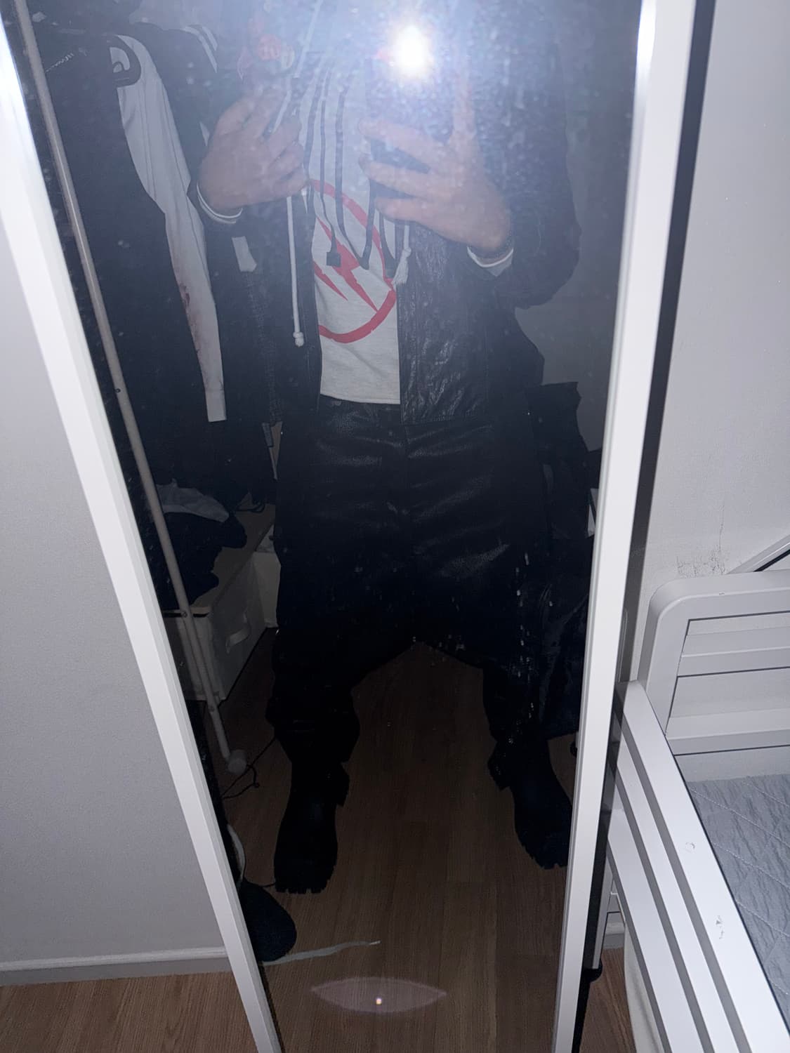 빈티지 레더 자켓 상품이미지1