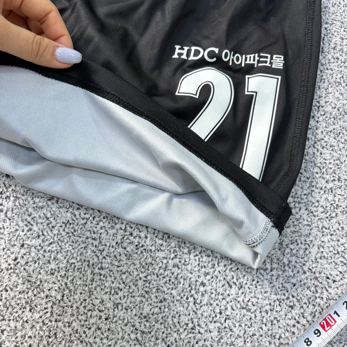 L 푸마 HDC 아이파크몰 축구 반바지 0311J 상품이미지4