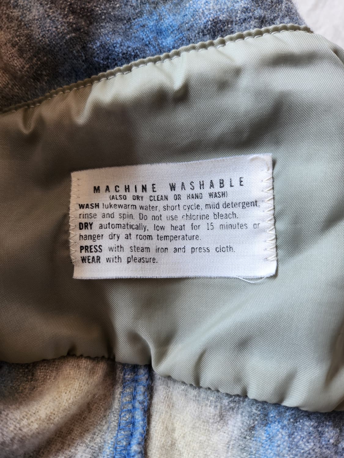 60-70s pendleton western ombre shirt 상품이미지6