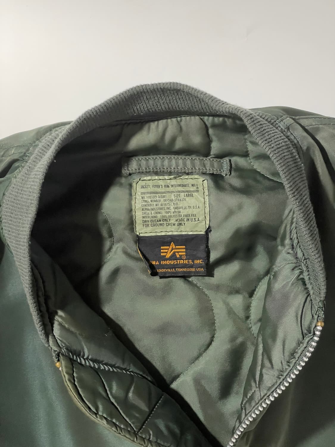 Alpha US Civilian Ma-1 상품이미지3