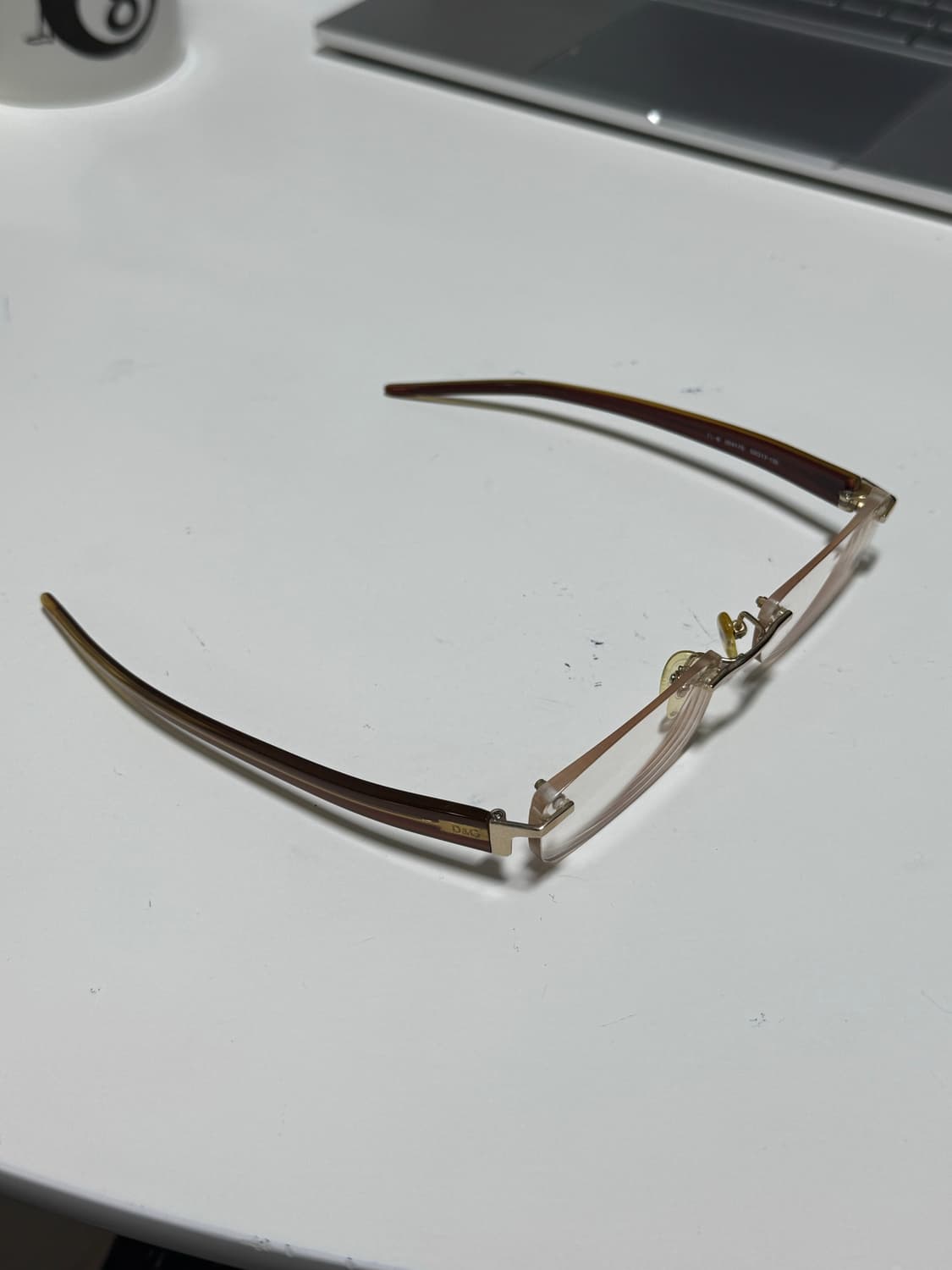 돌체앤가바나 무테 안경 상품이미지3