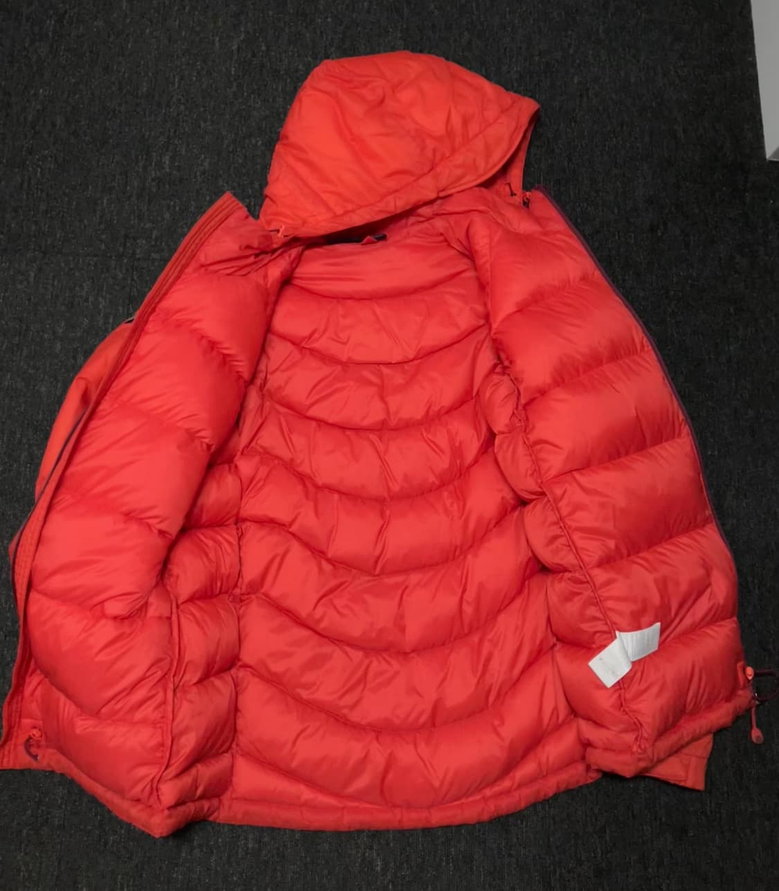 몽벨 800 테크니컬 다운자켓 패딩 오렌지 상품이미지3