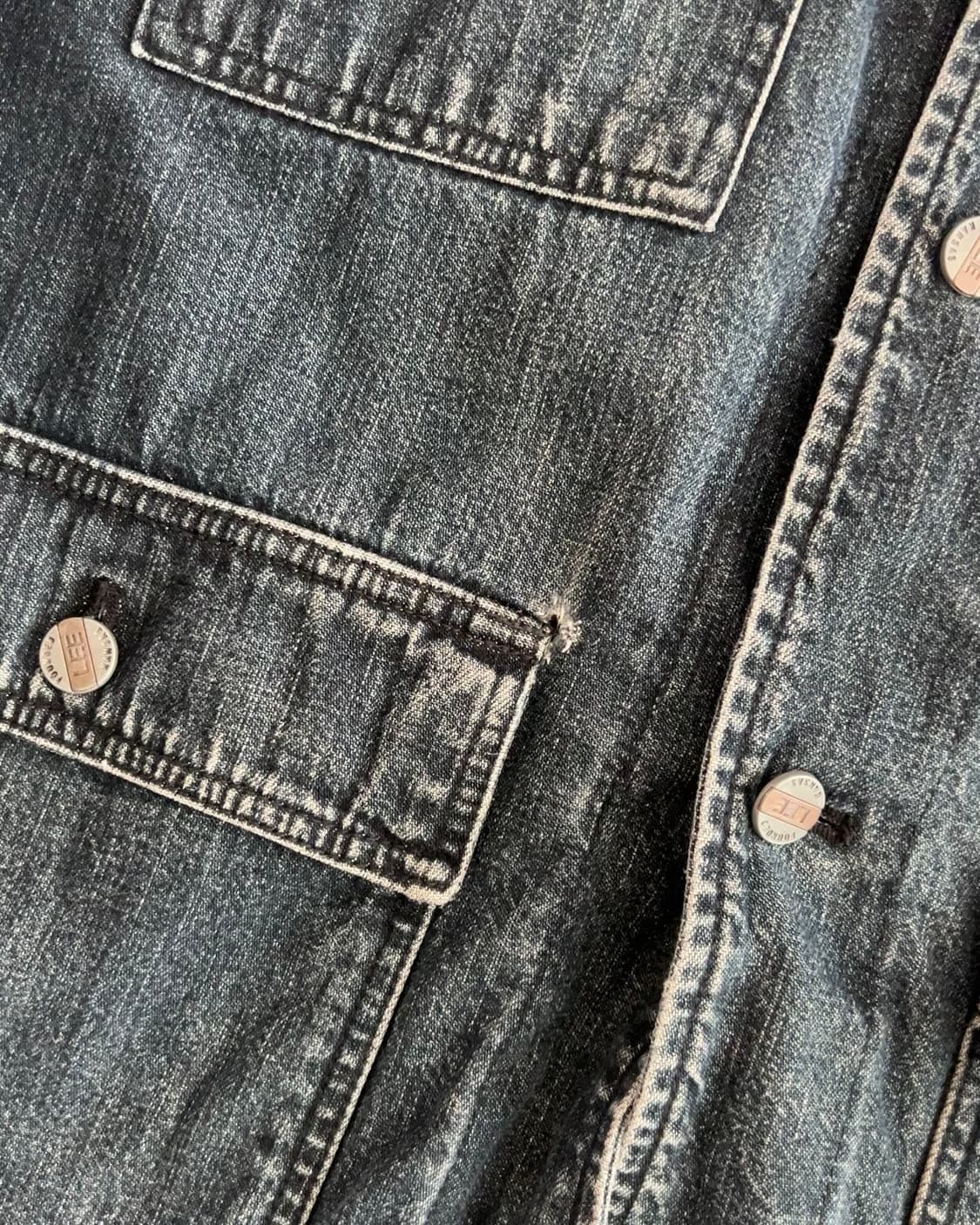 리 데님 워크자켓 100 상품이미지4