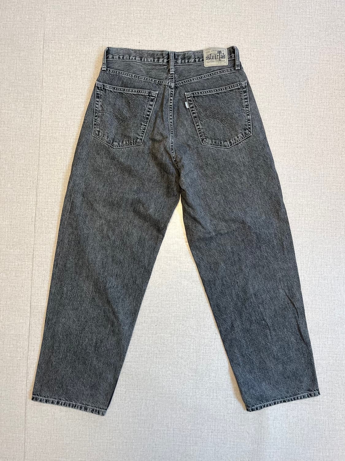Vintage Levis silver tab stone wash blac 상품이미지4