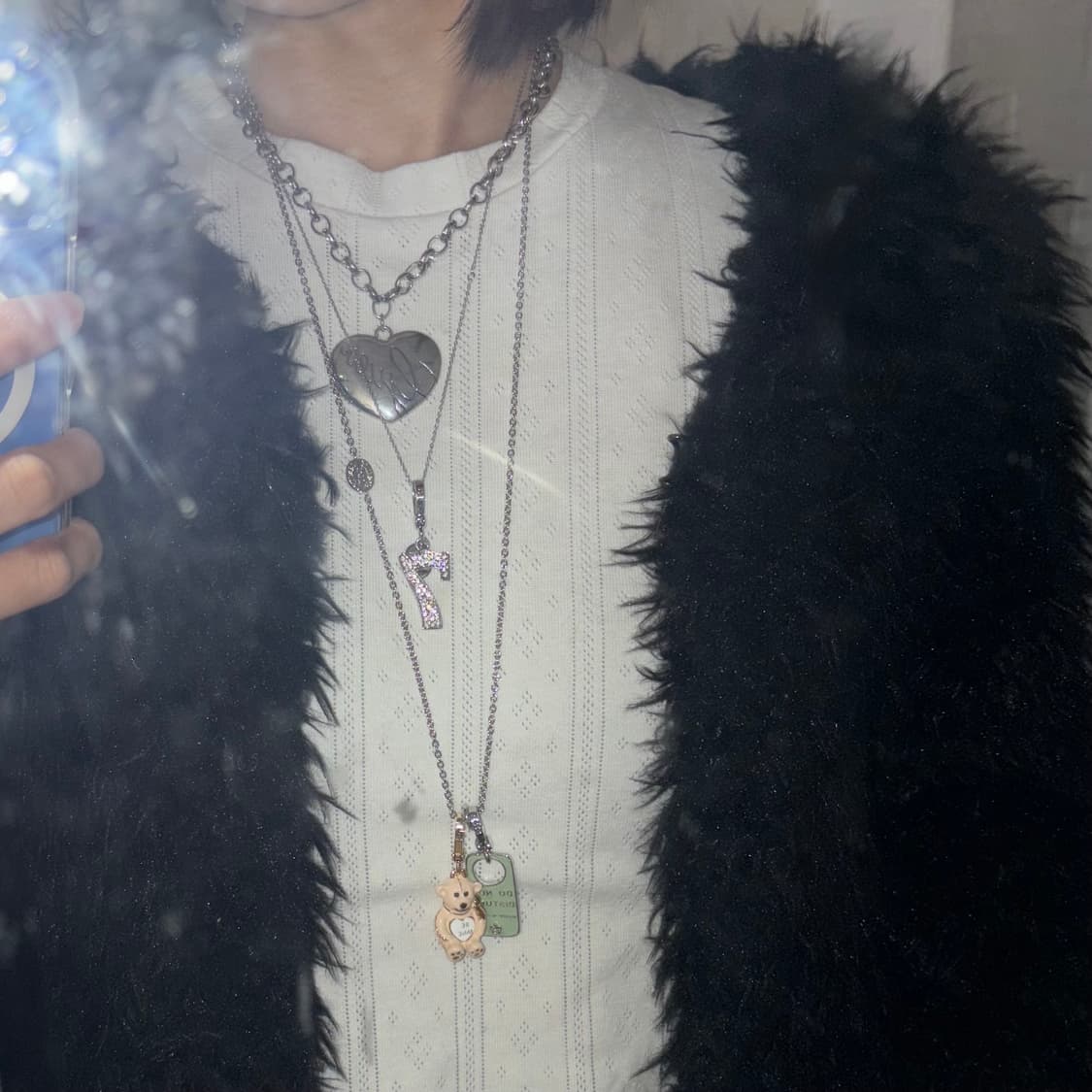 빈티지 게스 체인 목걸이 상품이미지3