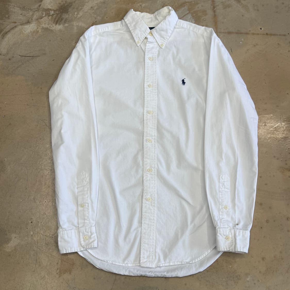 S 폴로랄프로렌 클래식핏 화이트 코튼 셔츠  상품이미지2