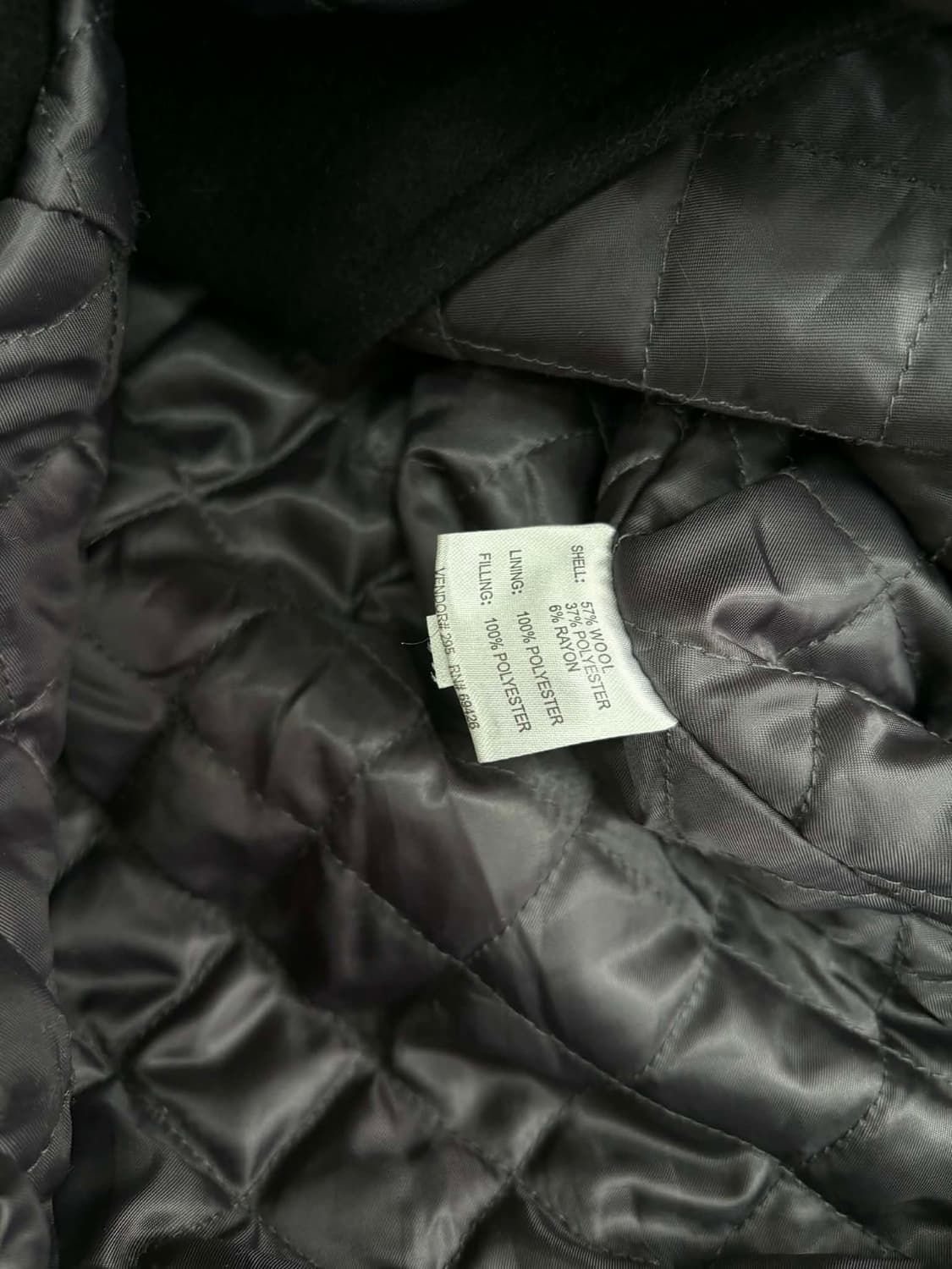 [S] 캘빈클라인 더블 브레스트 울 피코트 상품이미지4