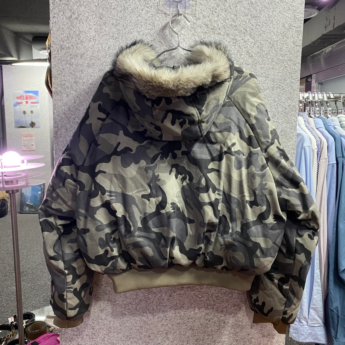 빈티지 그레이 밀리터리 점퍼 B3491  상품이미지4