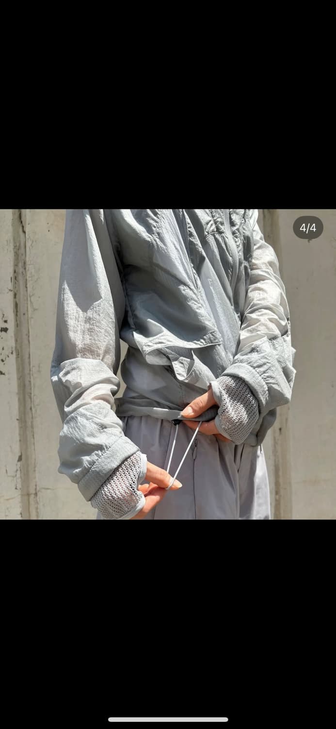 산산기어 바람막이 EMULSIVE 자켓 그레이 2사이즈 상품이미지2
