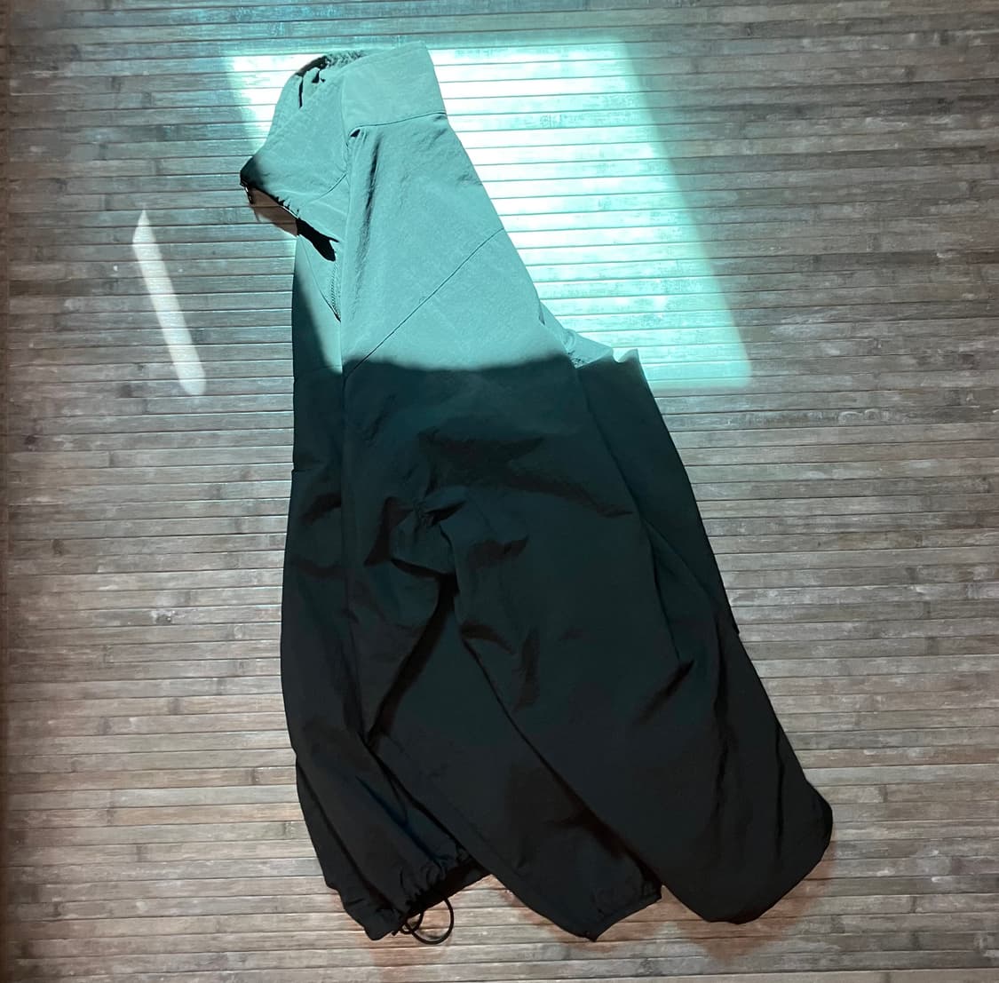 23ss big Silhouette anorak black 상품이미지2