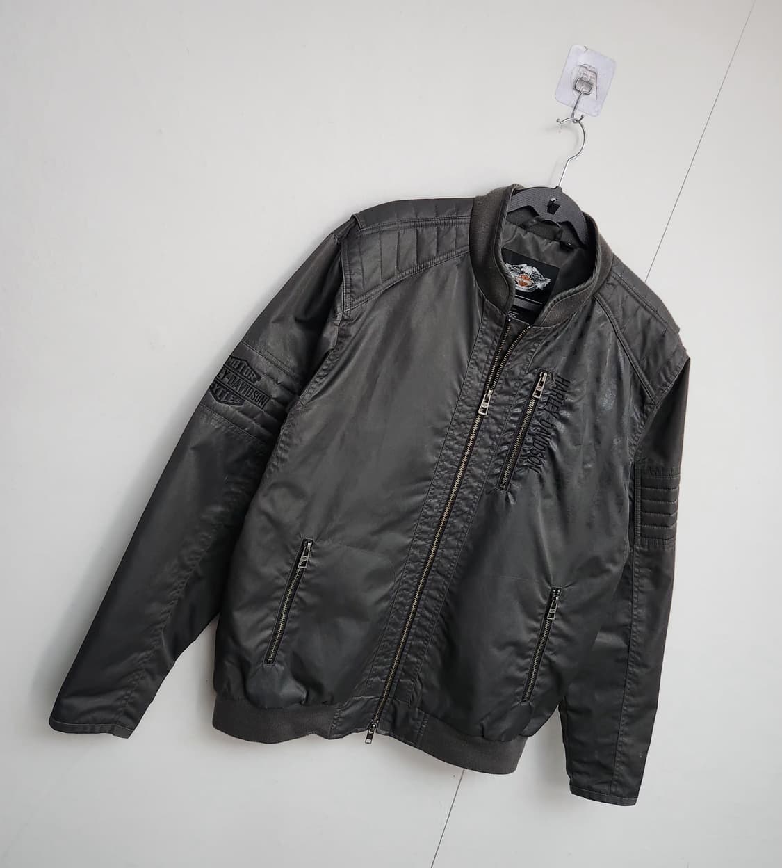 할리데이비슨 100 항공점퍼 라이더자켓 블루종 상품이미지4