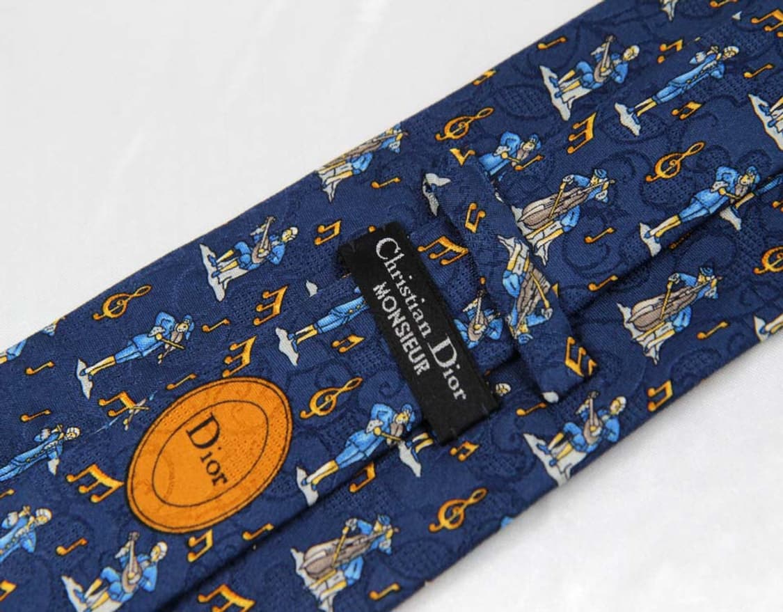  디올 8.7cm A-등급 남자 명품 넥타이 상품이미지3