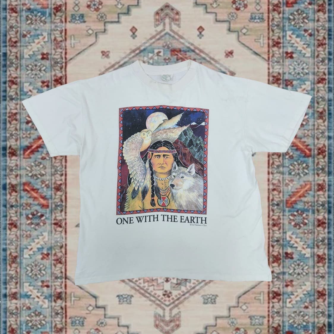 90s Vintage Anvil 반팔 티셔츠 XL 상품이미지1