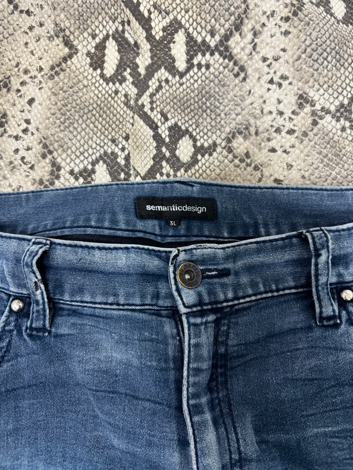 [SEMANTIC DESIGN]Y2K Crack Washed Pants 상품이미지8