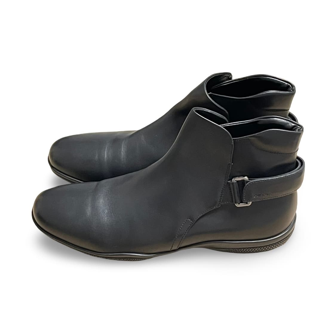 프라다 스포츠 레더 스트랩 앵클 부츠 상품이미지1