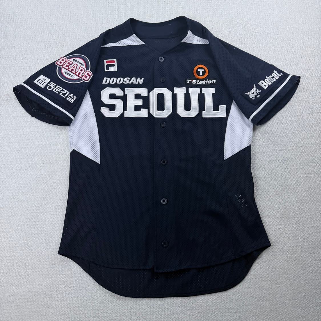 두산베어스 위팬 서울 유니폼 노마킹 상품이미지1