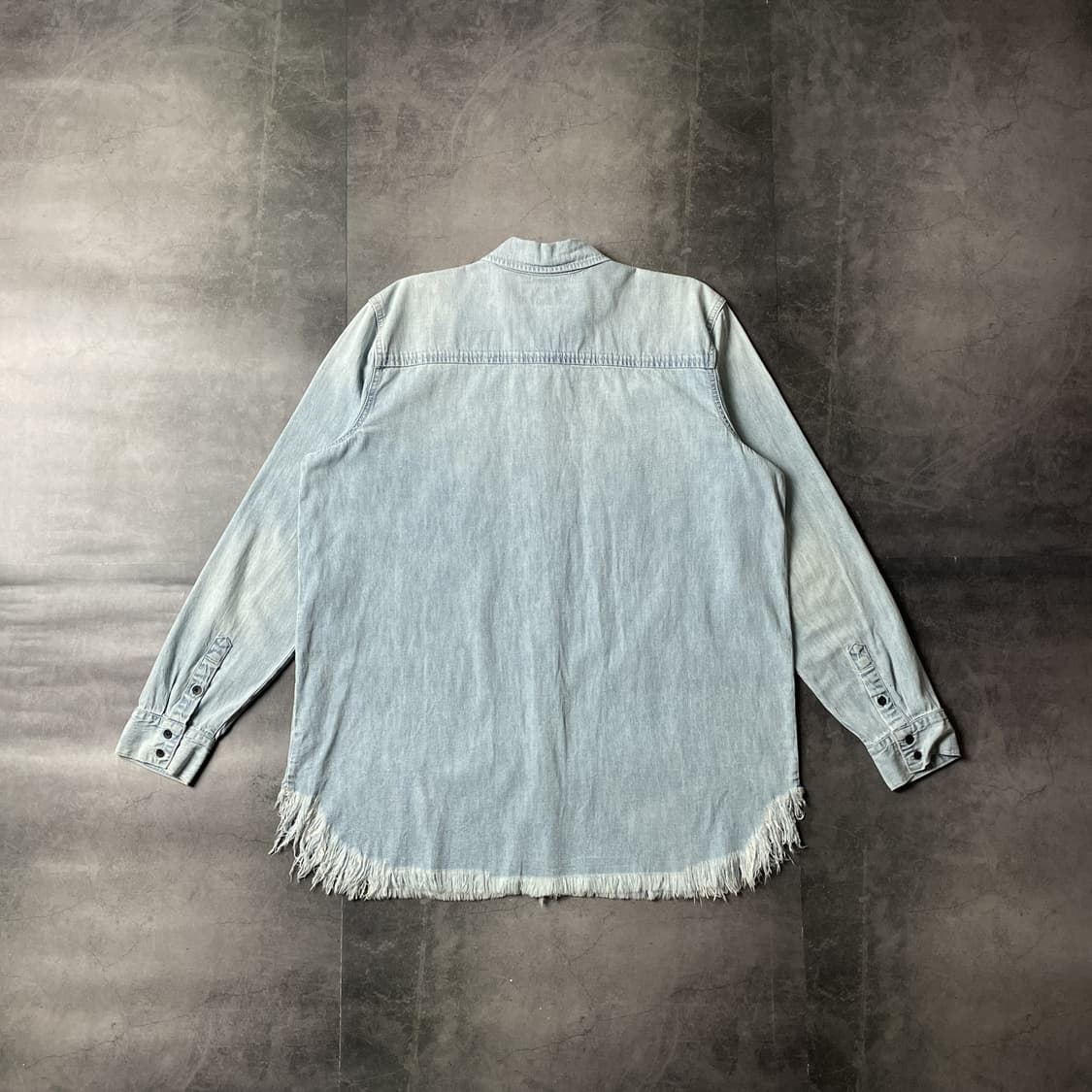 LUCKY BRAND 빈티지 워싱 자수 데님  코튼 셔츠 A00487 상품이미지2