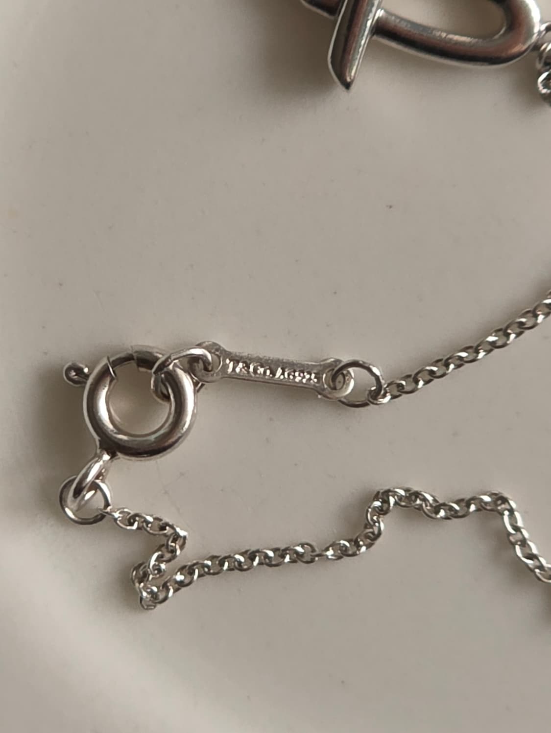 티파니앤코 팔로마 피카소 더블 러빙하트 실버925 목걸이 상품이미지7