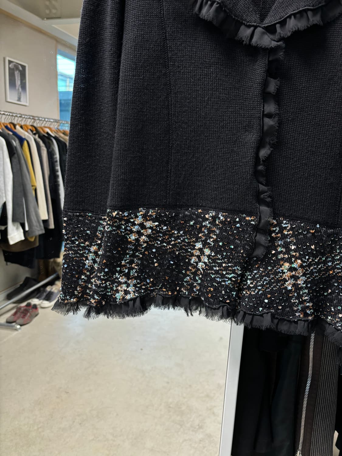 센소유니코 nero 니트 자켓 상품이미지4