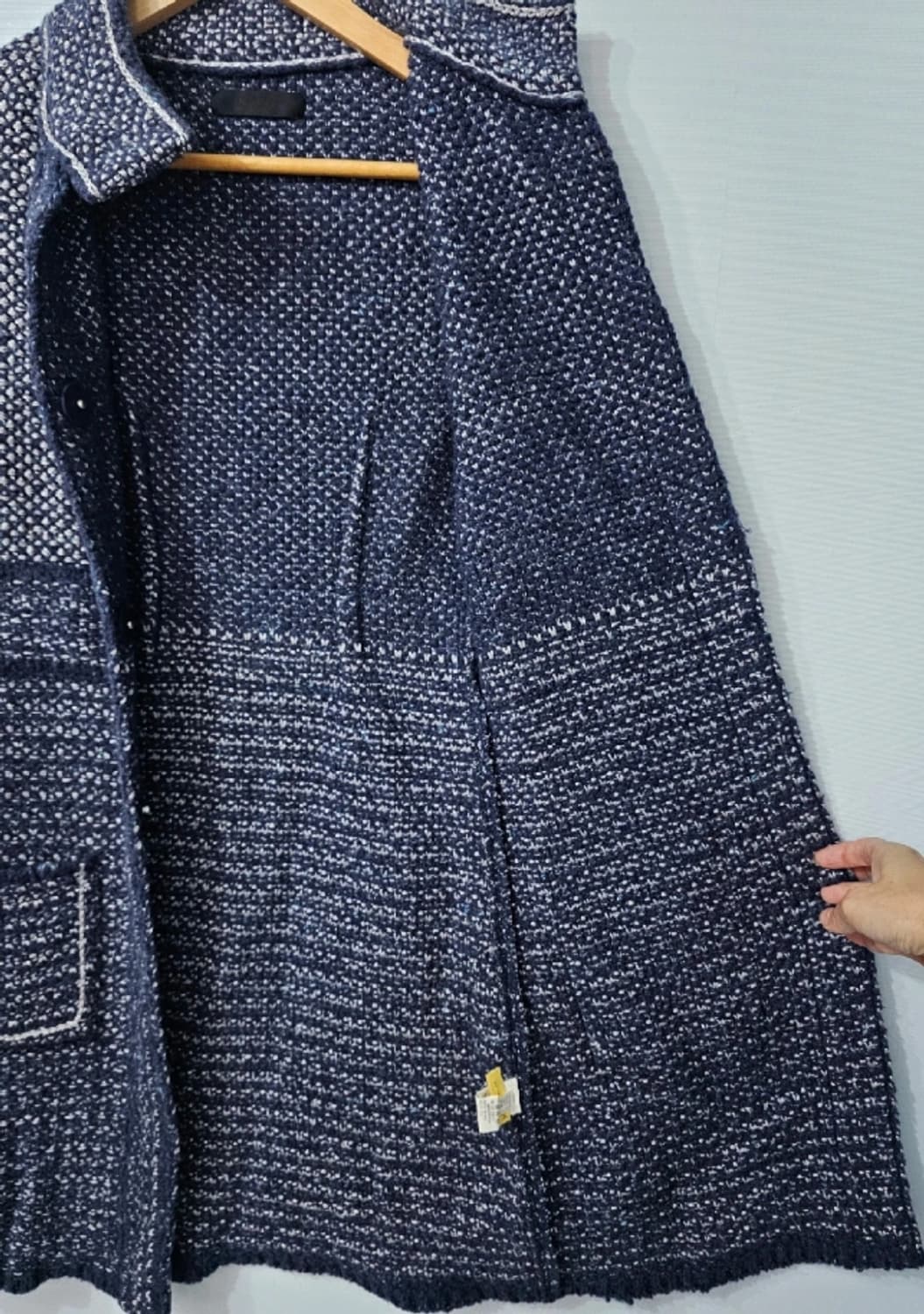 미샤 한섬 트위드 코트 ~F 상품이미지1