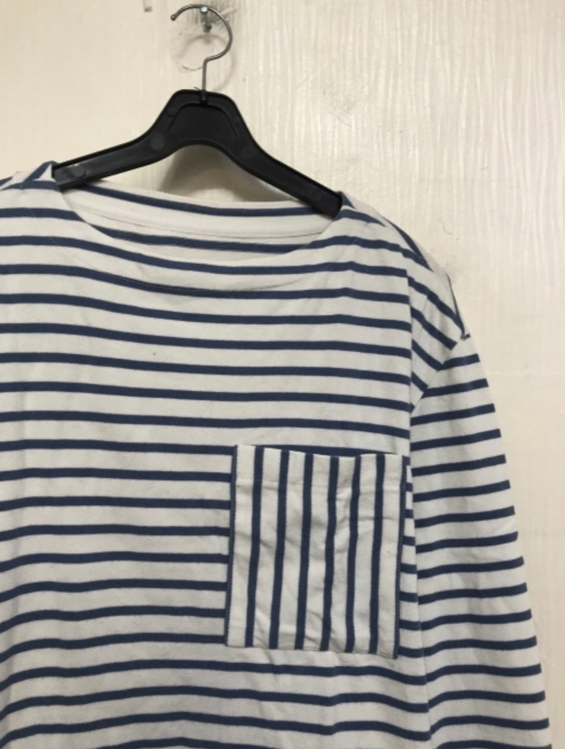 SYSTEM 시스템 남성 스트라이프 긴팔티 상품이미지3