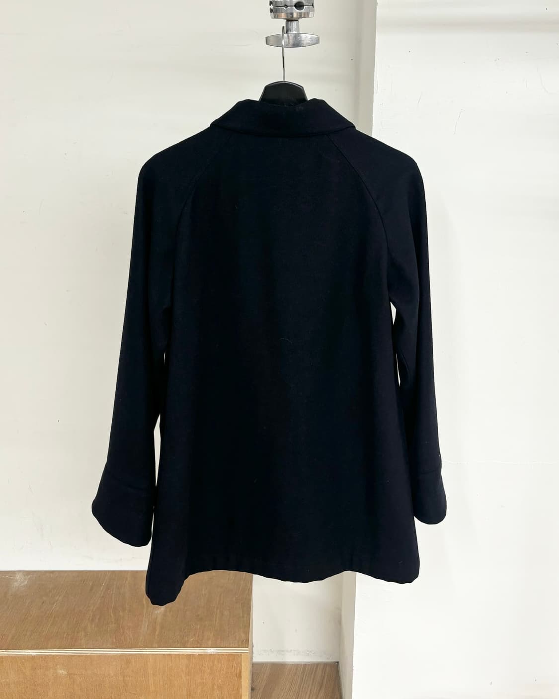 질샌더 네이비 하프 코트 상품이미지6