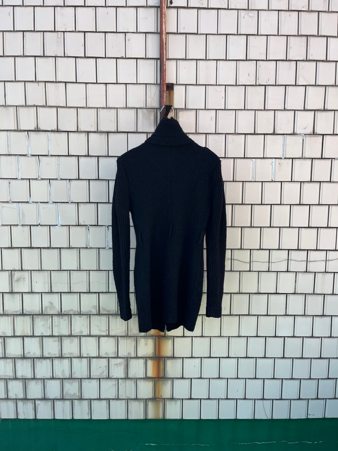 Diesel 양털 사선 지퍼 코트 상품이미지4