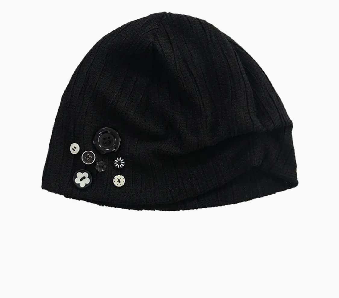 Sio seoul 시오서울 버튼 포인트 비니 상품이미지1