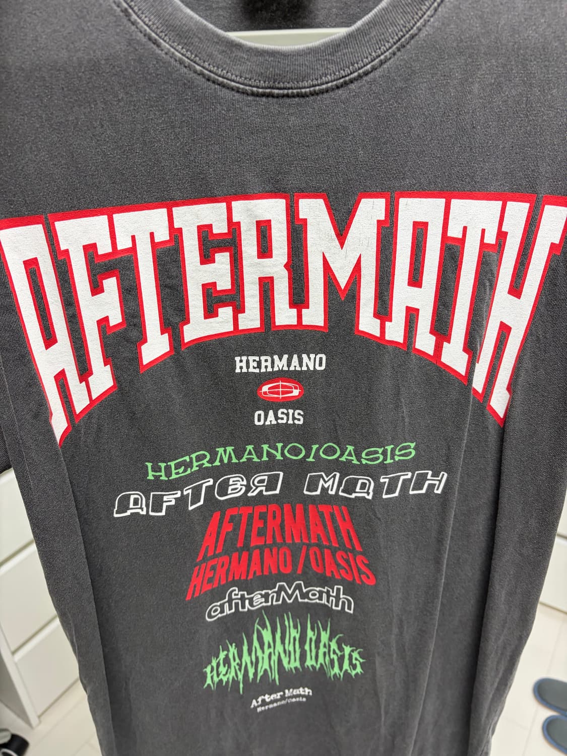 aftermath tee Lsize 상품이미지3
