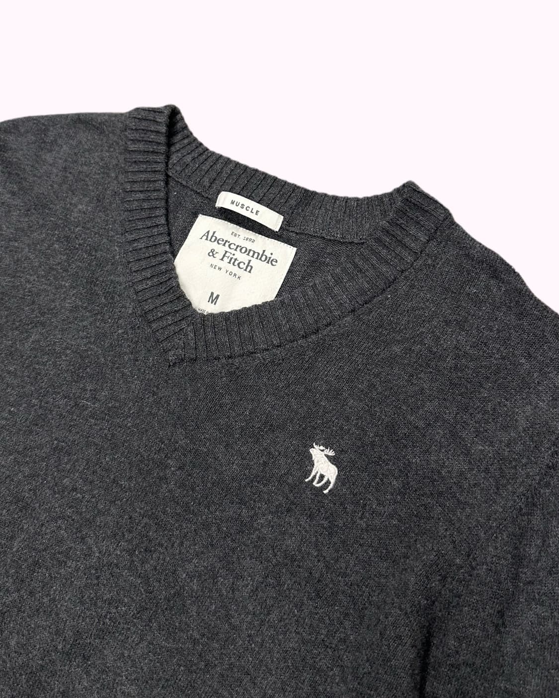 charcoal cashmere blend knit 상품이미지2