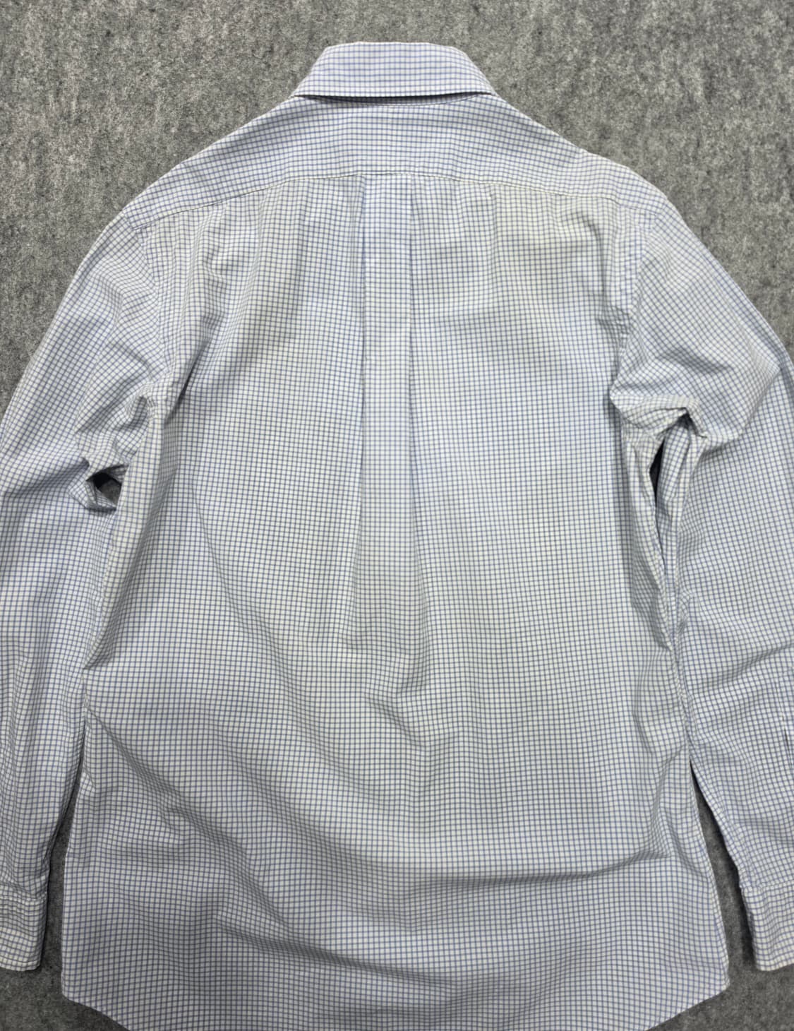 폴로 랄프로렌 커스컴핏 잔체크 셔츠 15 32/33 상품이미지5