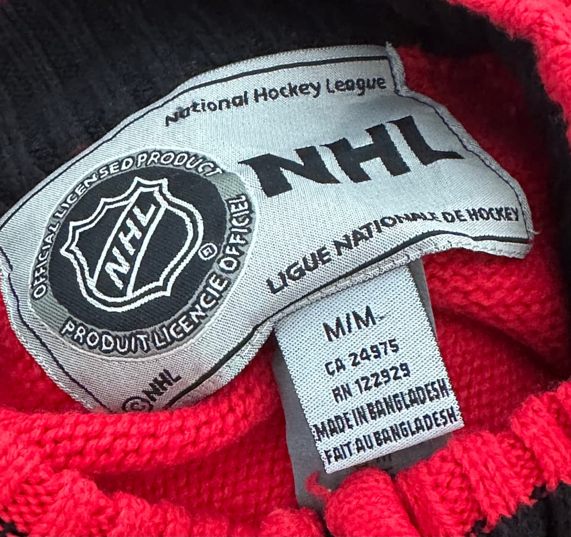 빈티지 NHL 니트집업 + 목도리 상품이미지4