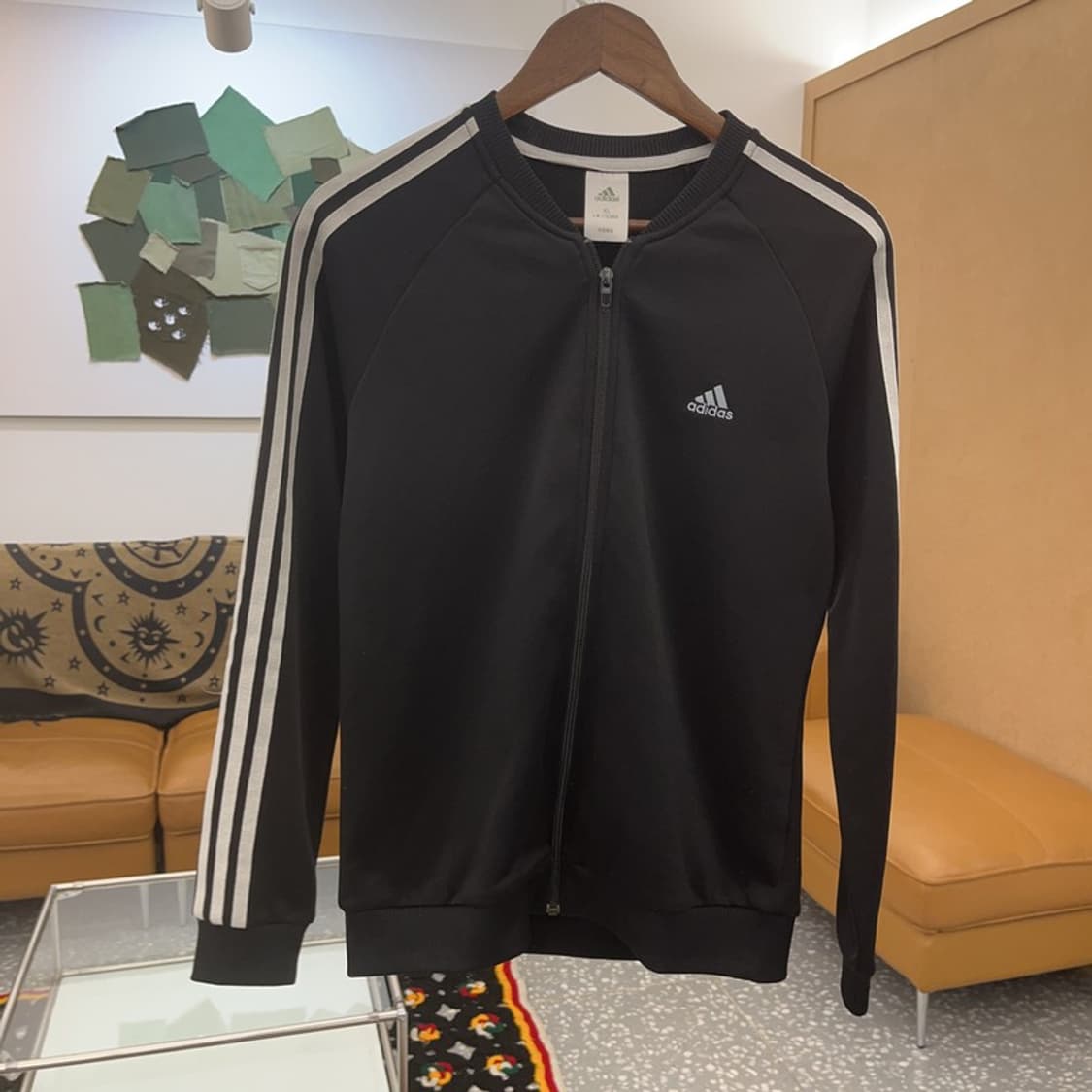 아디다스 Y2K 00's 키치 큐빅 스펠로고 져지 집업 XL C07741 상품이미지4