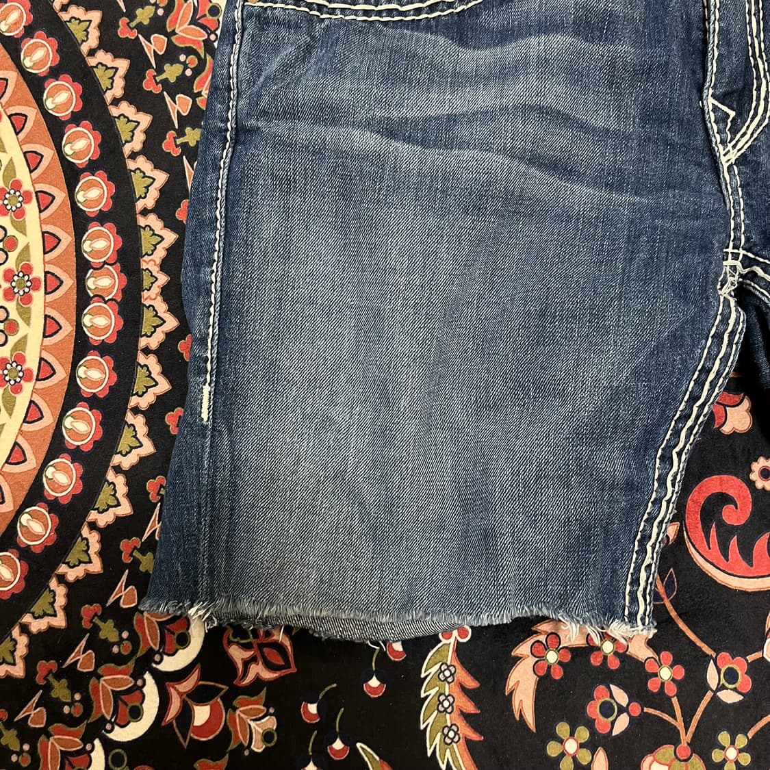 트루릴리전 데님 반바지 34 상품이미지4