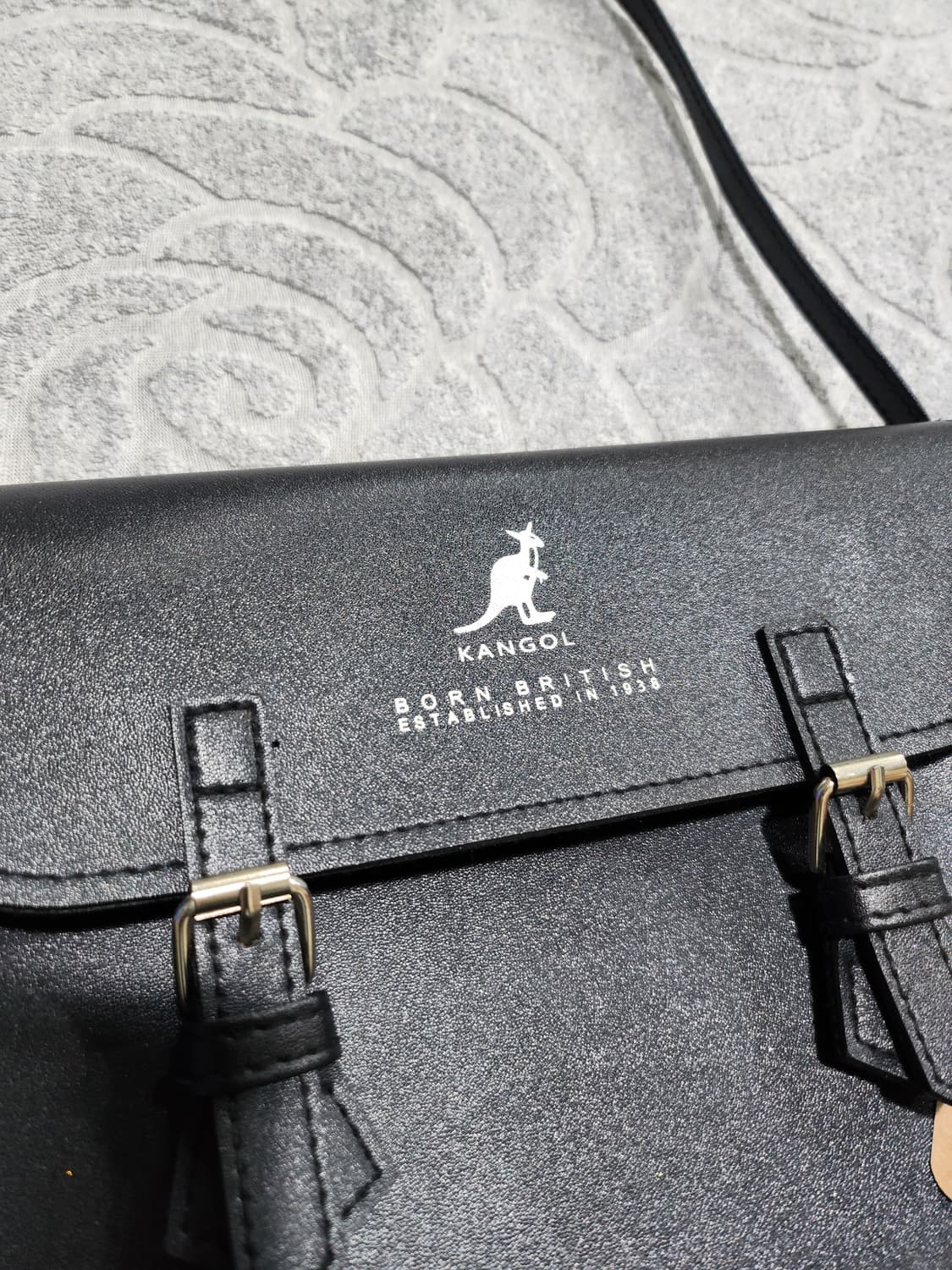 //캉골(KANGOL) 블랙 사첼 크로스백  상품이미지2