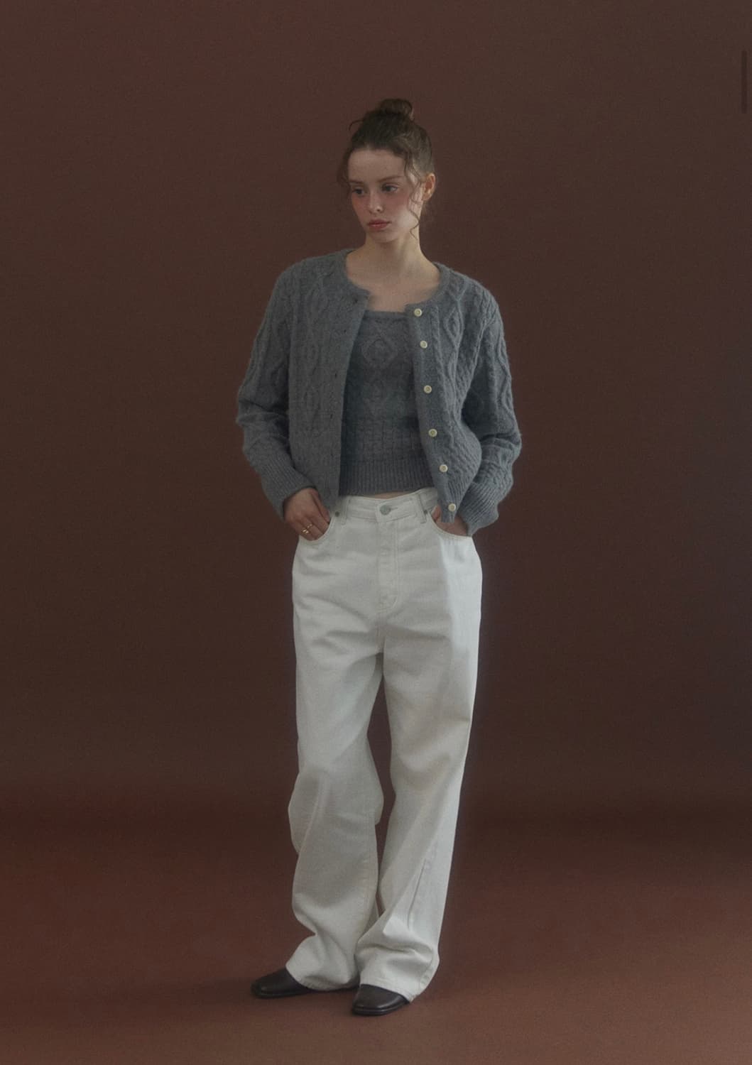 Chatdelama 샤드라마 wool fisherman set-up 상품이미지3