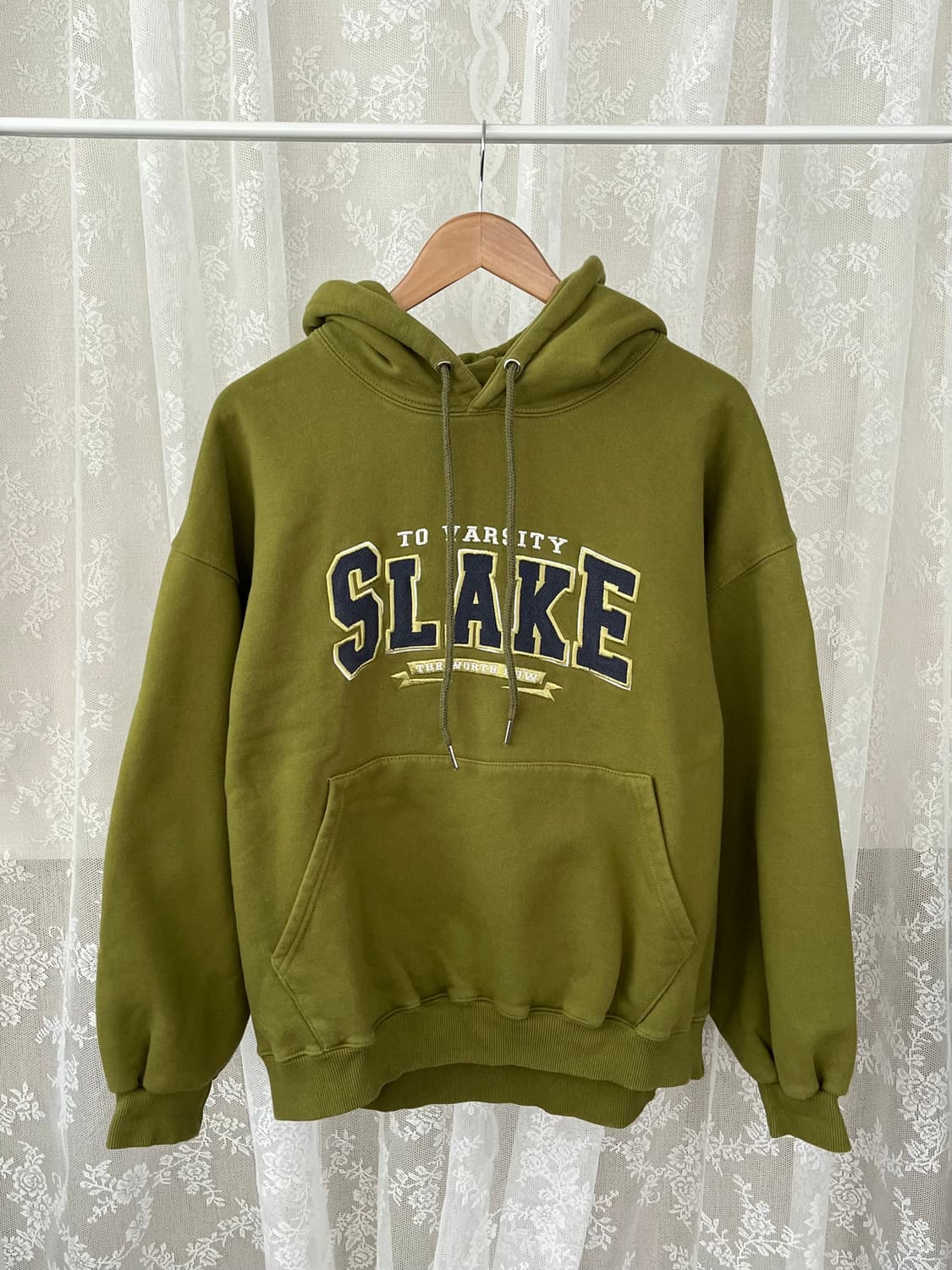 M) TWN 슬레이크 후드 올리브 상품이미지1