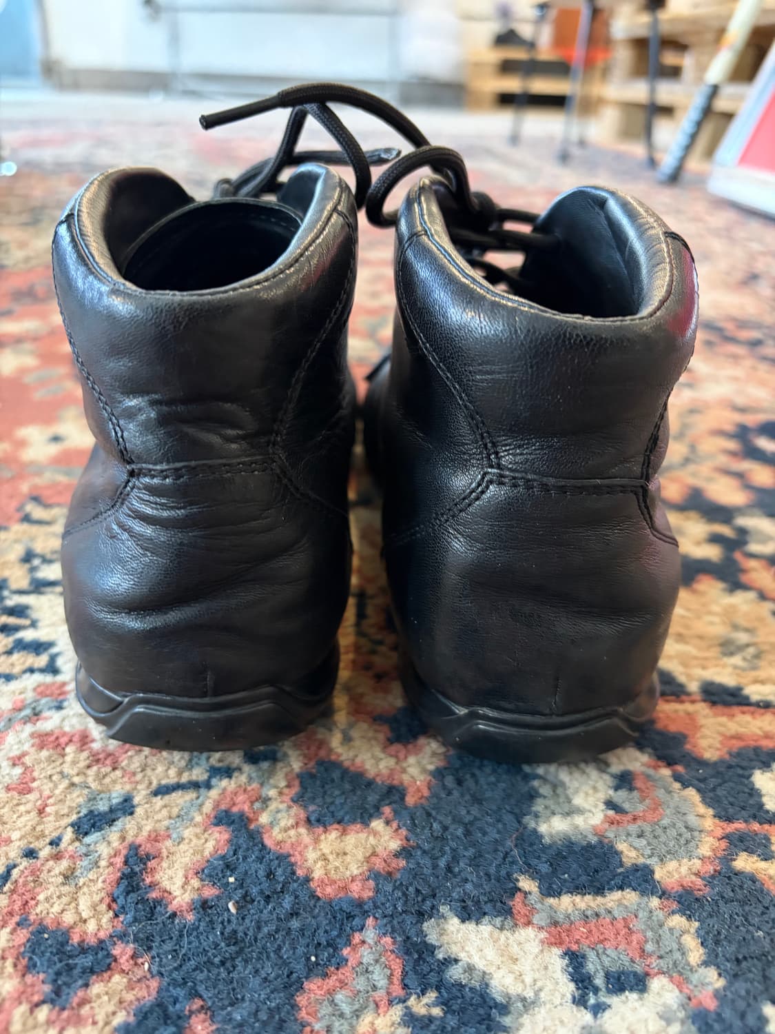 프라다 스포츠 레더 부츠 상품이미지5