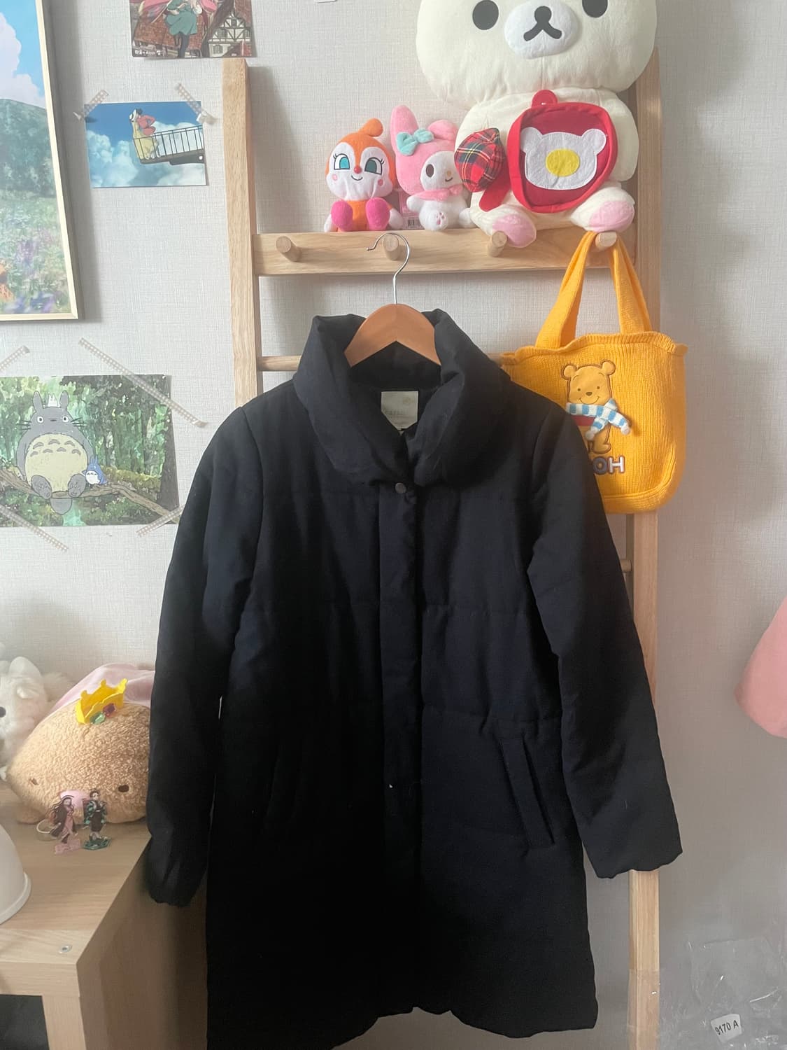 모리걸 빈티지 어스뮤직 롱패딩 상품이미지2