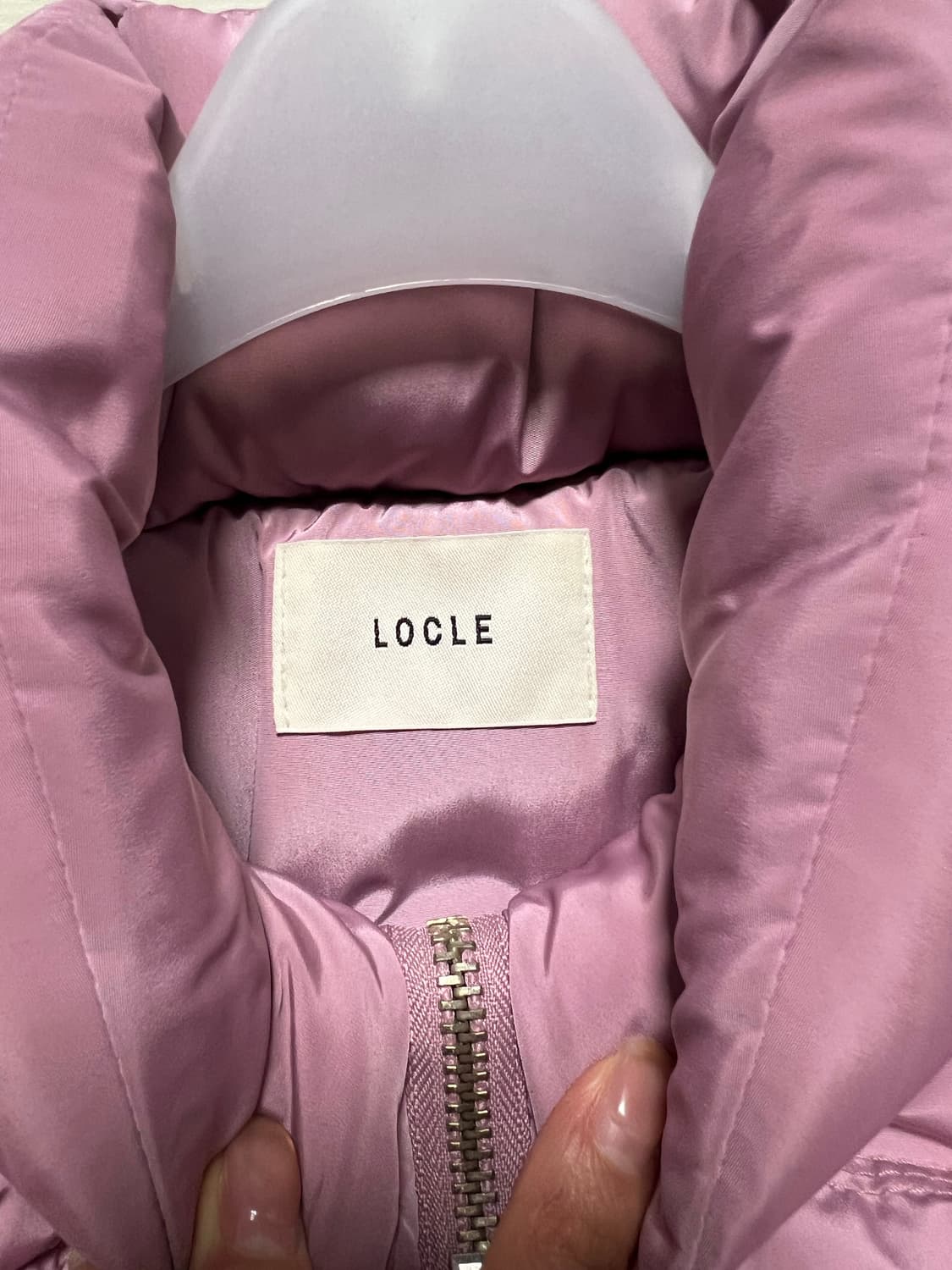 로우클래식 패딩핑크 상품이미지3