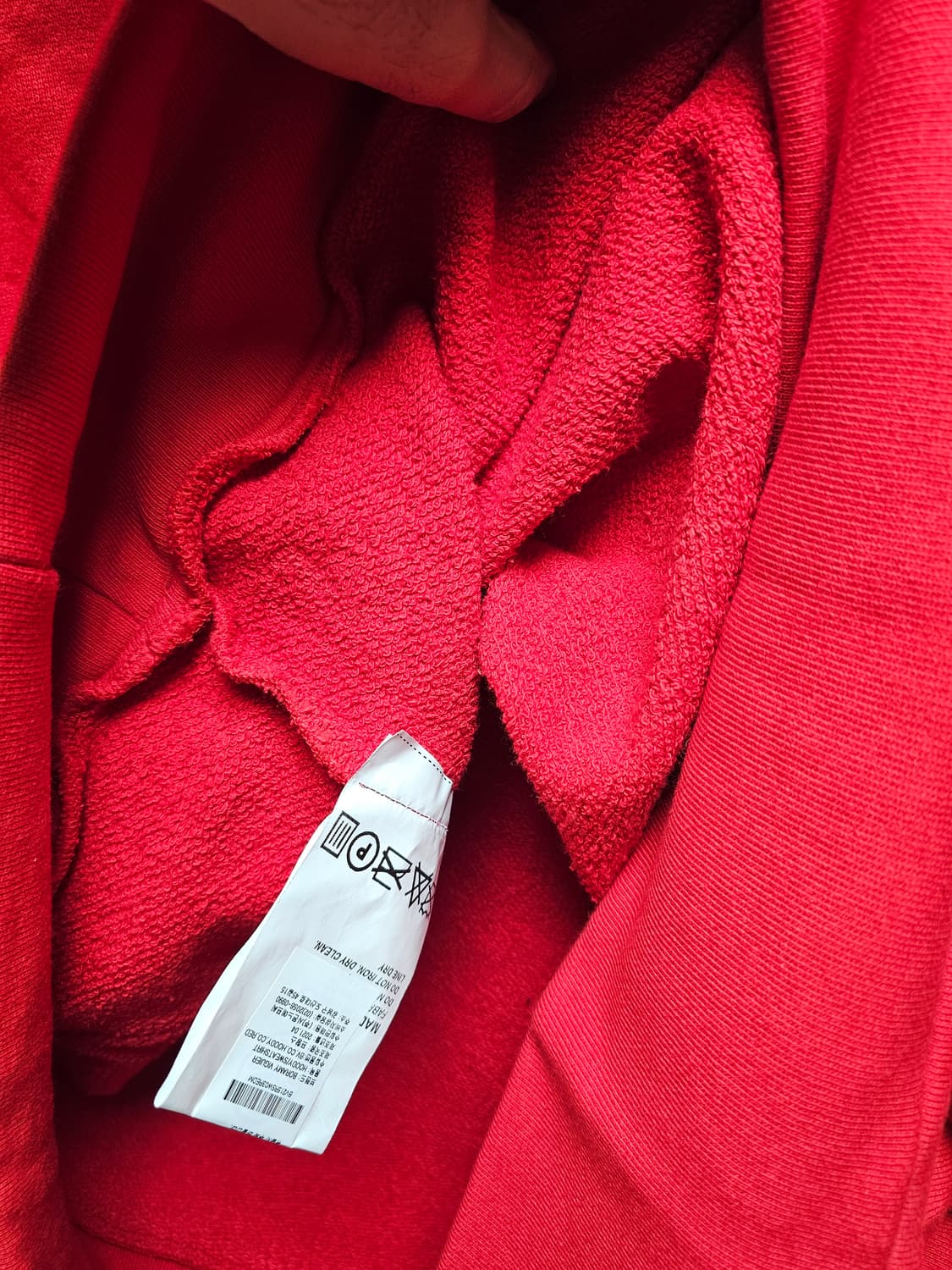 새상품 보라미 비귀에(Boramy Viguier) 컬렉션 레드 후드(국내 상품이미지10