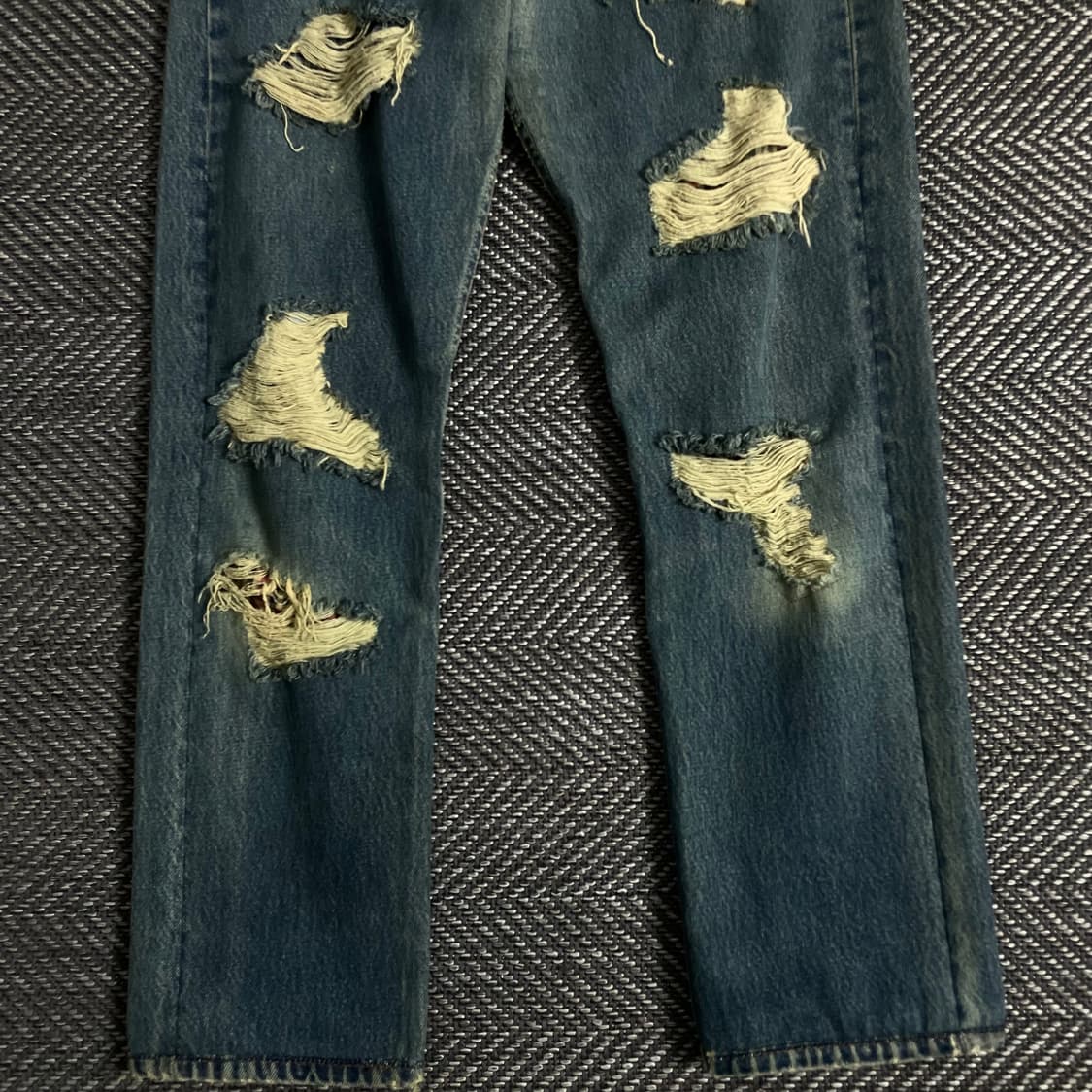 리바이스 501 디스트로이드 디테일 데님 팬츠y 2847 상품이미지3