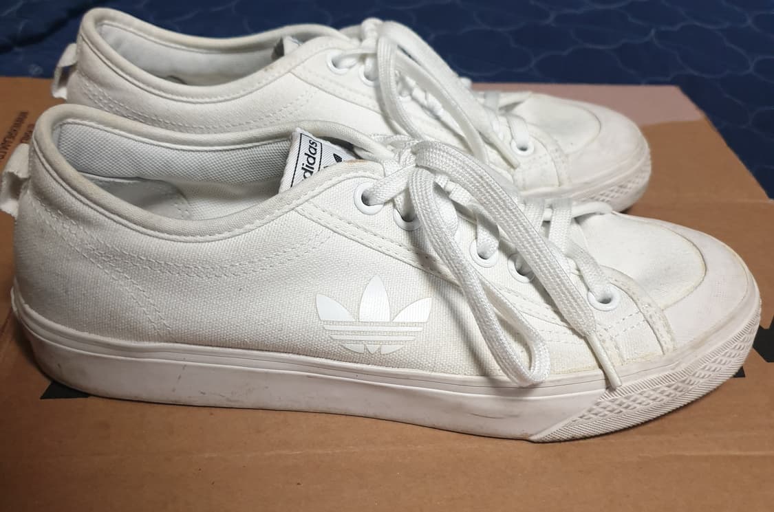 아디다스 니짜 트레포일 캔버스 스니커즈 (270) FW5184 상품이미지1