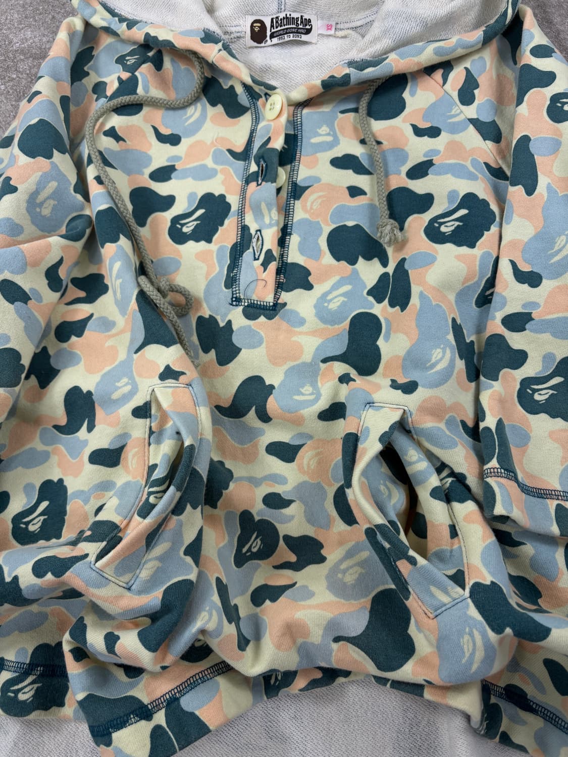 Bape Camo Hoodie Cape    상품이미지3