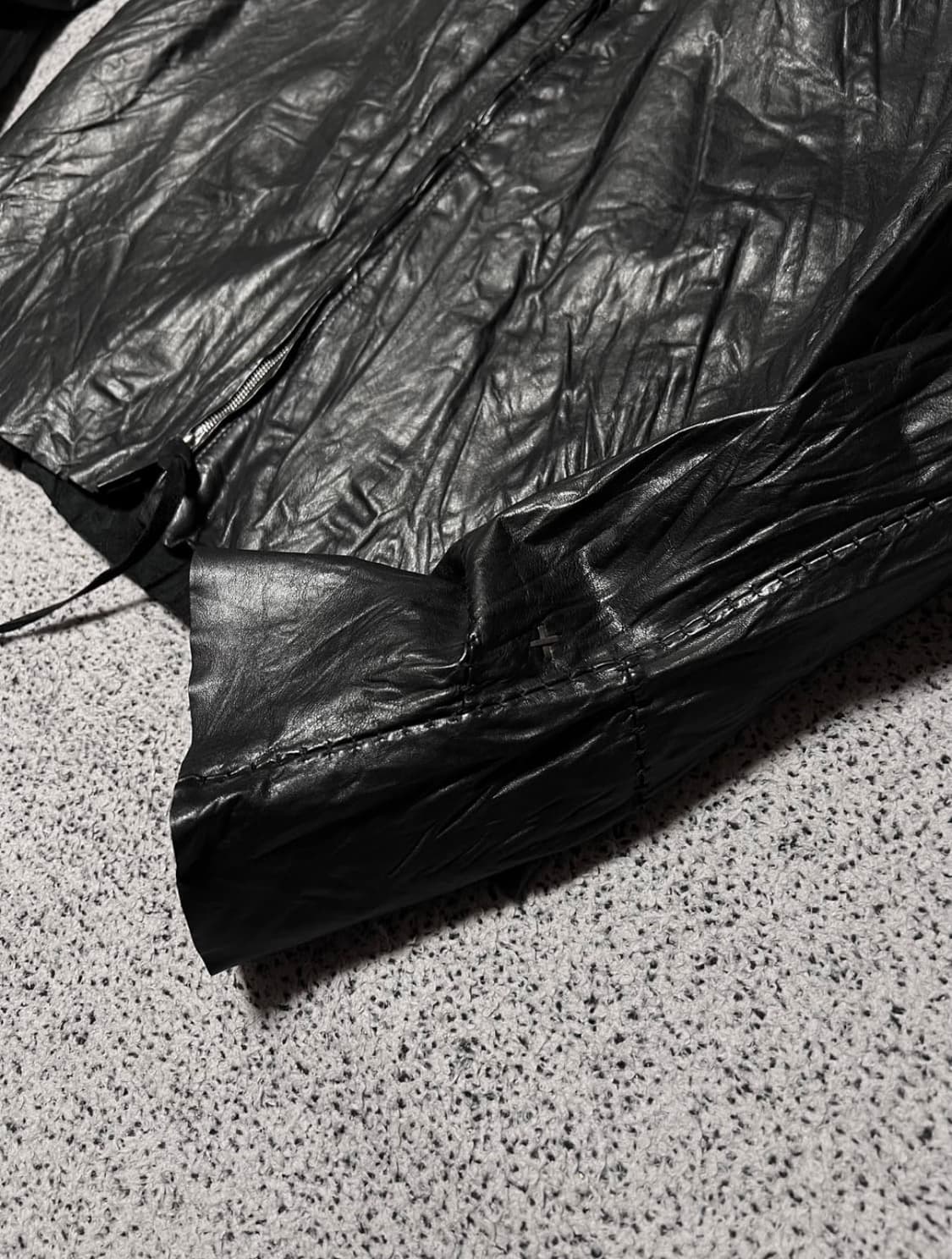 M.a+ maurizio amadei cow leather jacket 상품이미지2