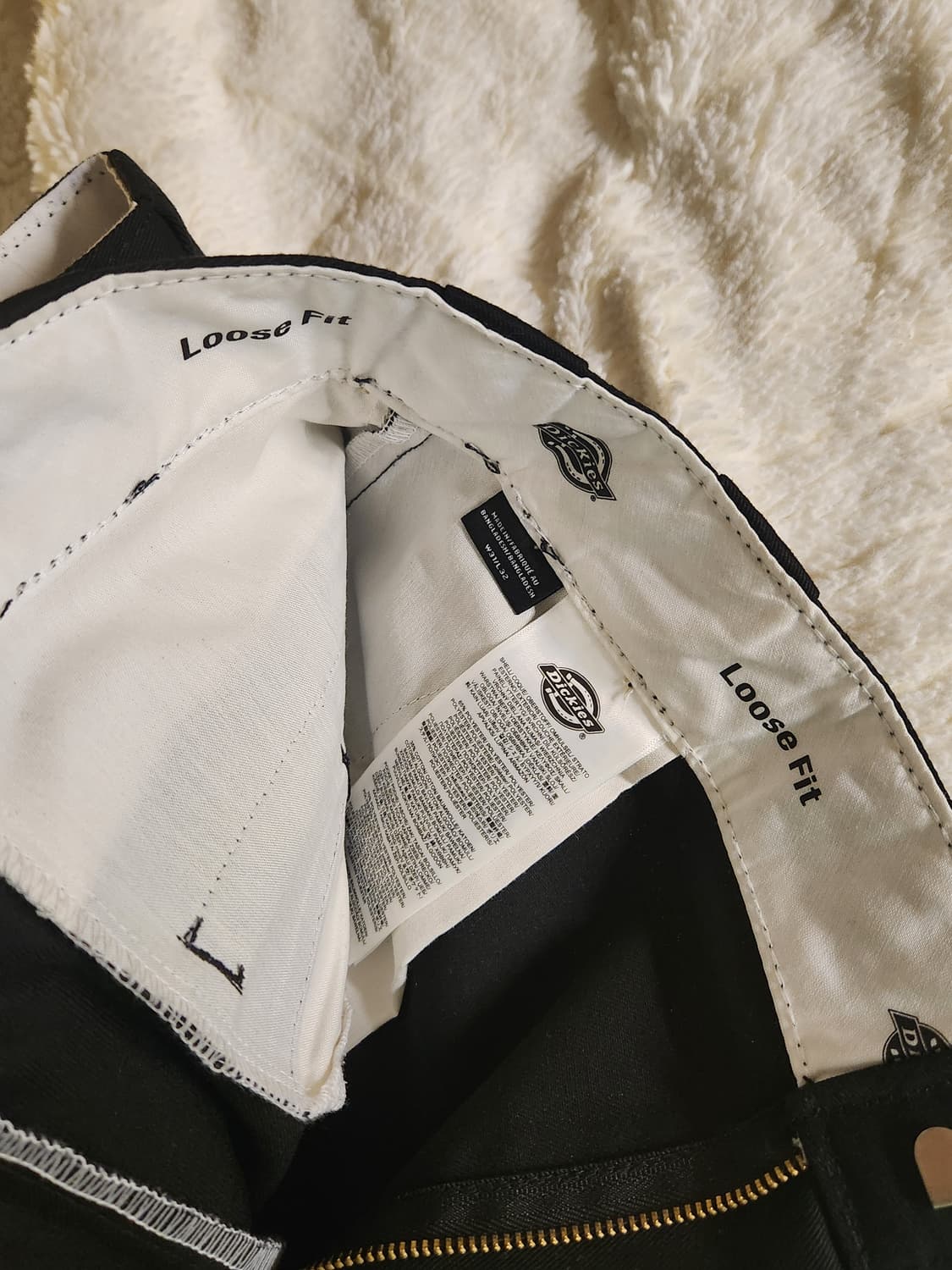 디키즈85283 루즈핏 워크팬츠 _Black 상품이미지6