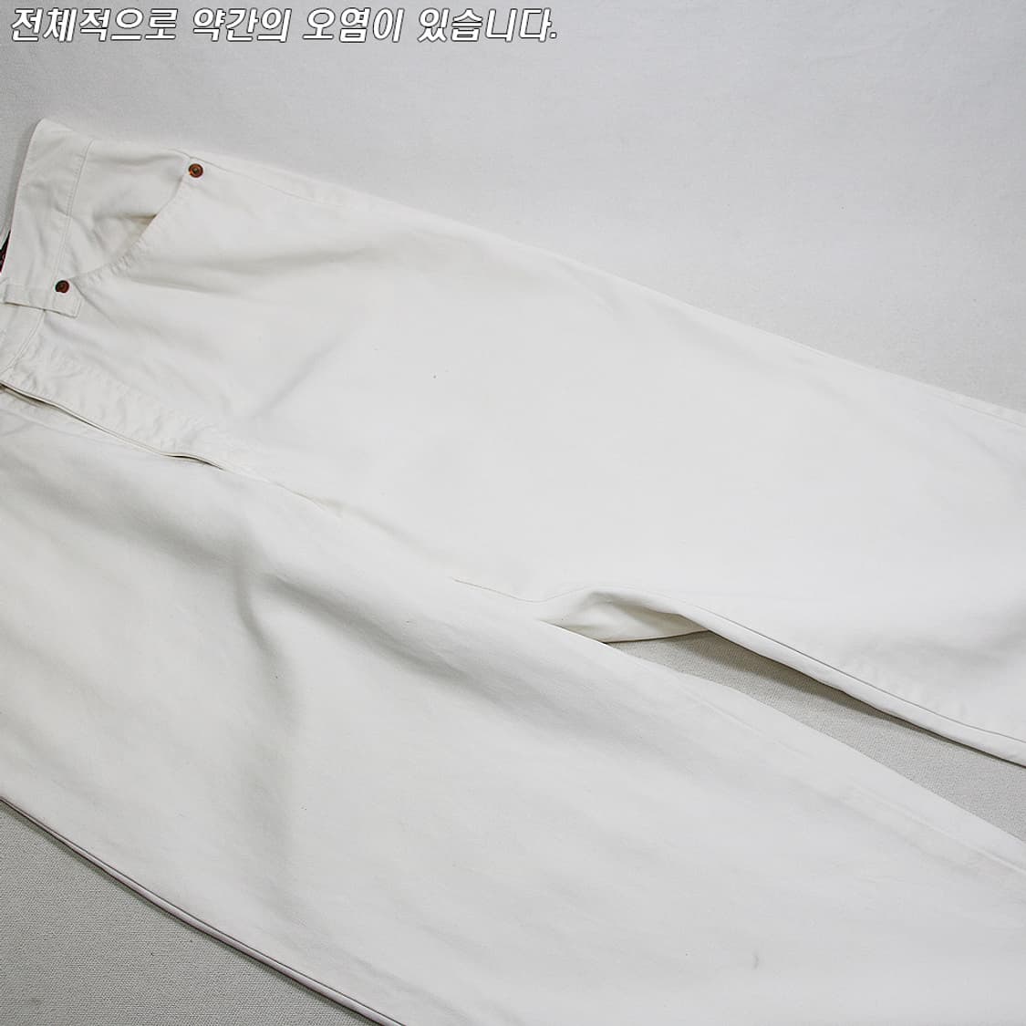 80~90's BOBSON 화이트 진 (여성용 27) 상품이미지5