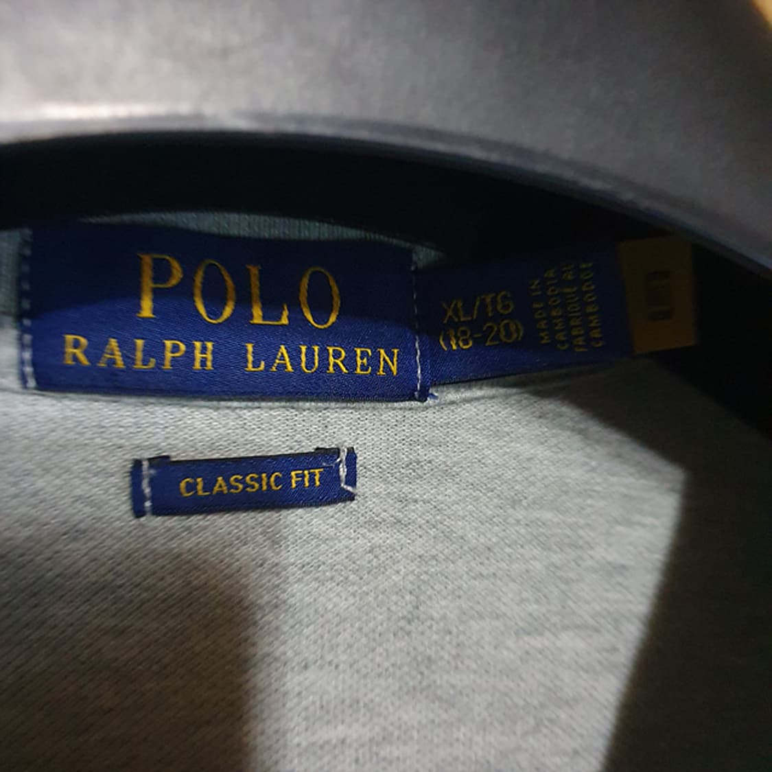 폴로 랄프로렌 반팔 카라티 XL (18-20) 상품이미지3