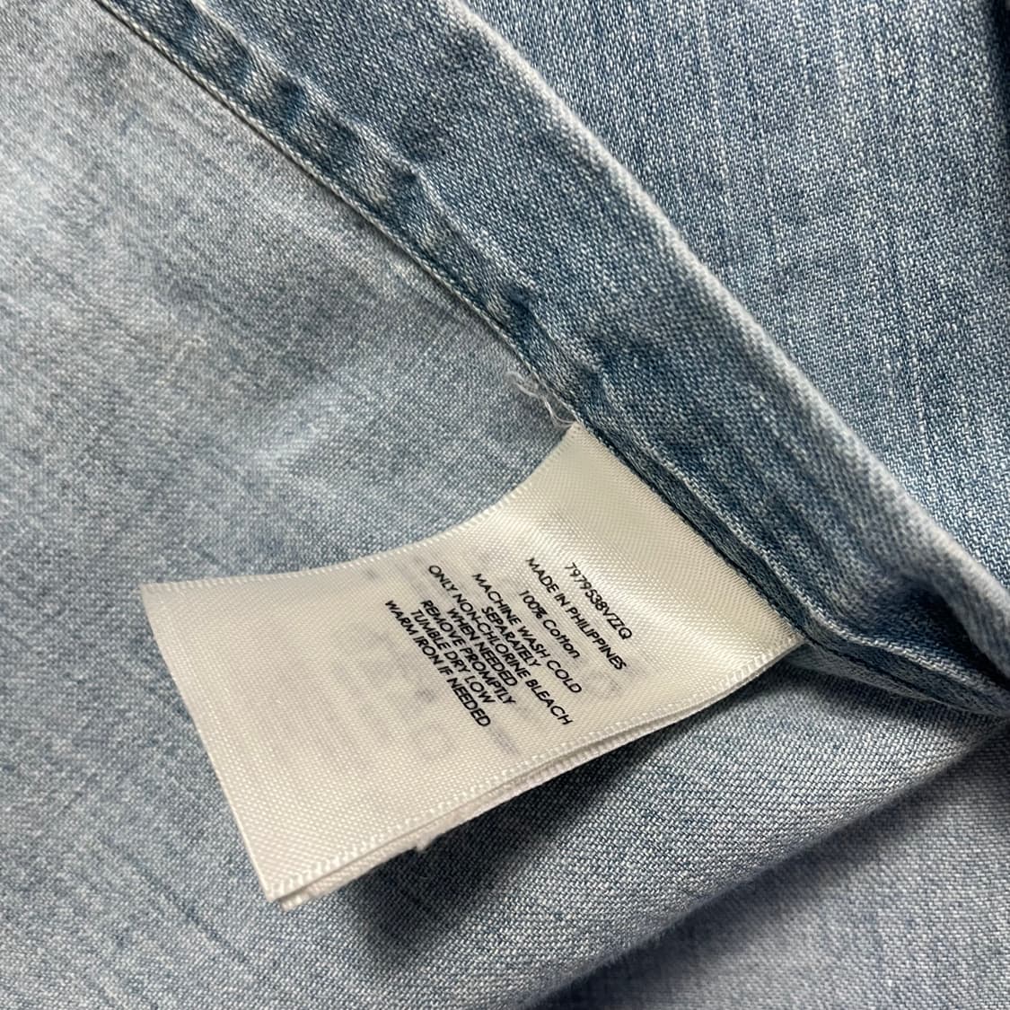 폴로 샴브레이 셔츠 상품이미지4