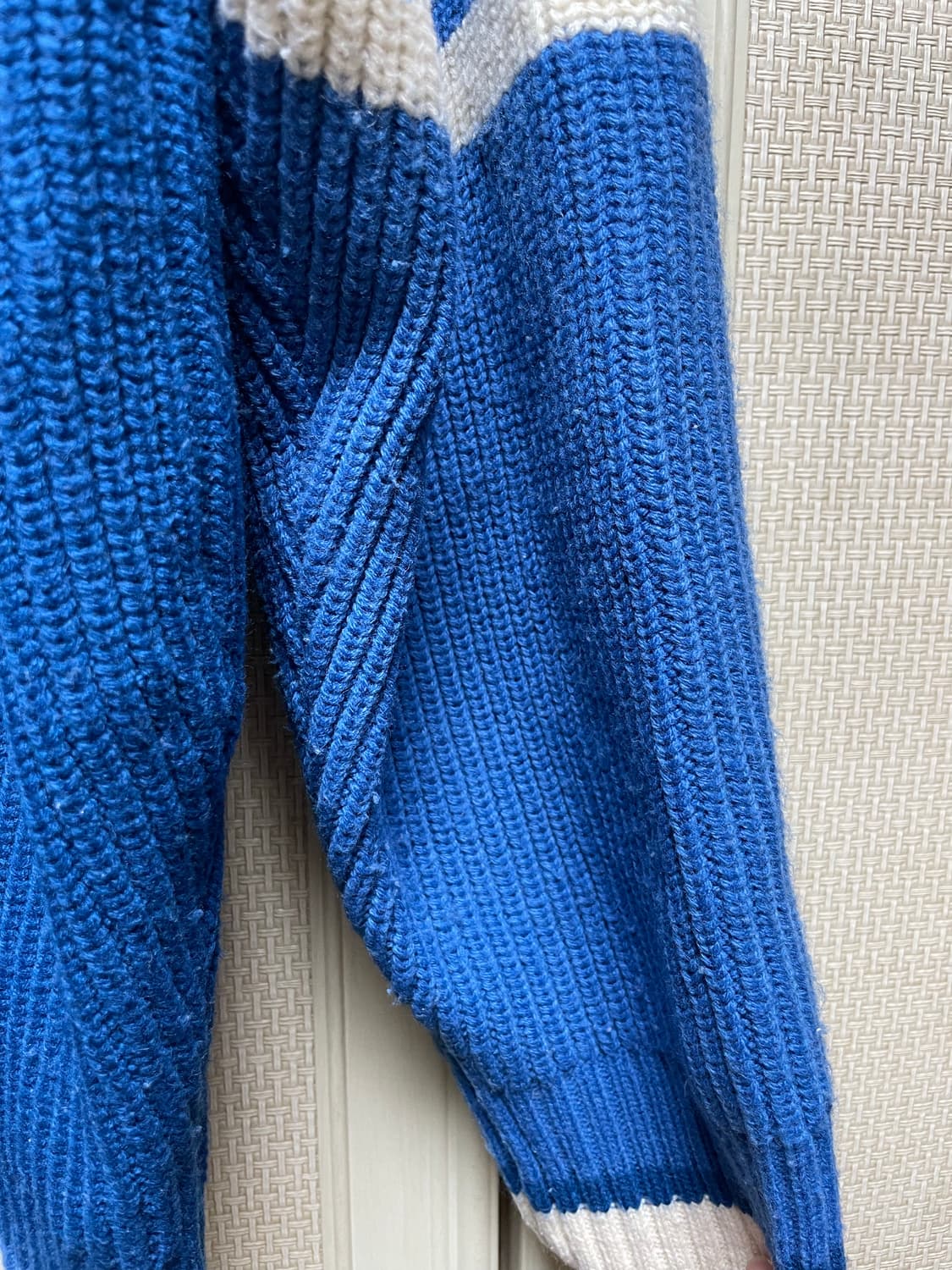 테켓 CT 니트 후드집업 블루 L 상품이미지10